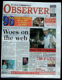 The Observer's Front Page