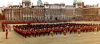Massed bands at Trooping the Colour