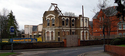 Dene House demolition 30th January 2004
