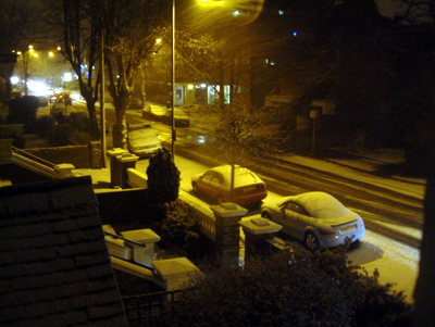 Snow 28th January at 5.30pm