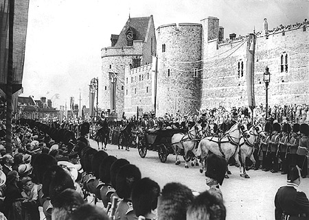 George VI entry into Windsor 