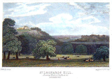 An Engraving of St Leonards Hill
