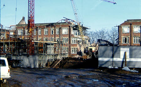 Demolition viewed from south