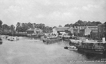 View of Thames Side 1920s/1930s
