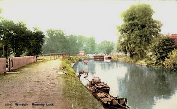 Approach to Romney - early 1900s