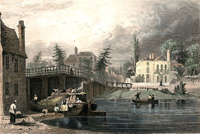Datchet Bridge 1840s