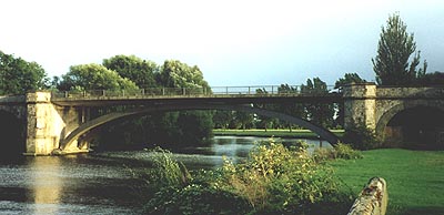 Victoria Bridge following reconstruction, 1964