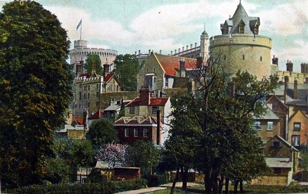 Early 20th century view of the Goswells