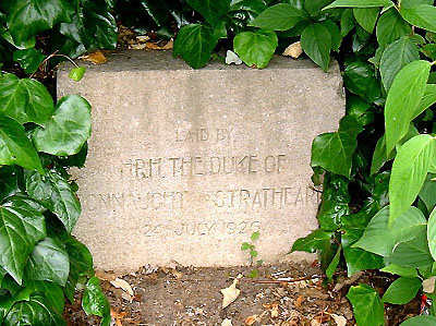 Foundation Stone of the Goodhart Gates, Alma
                    Road