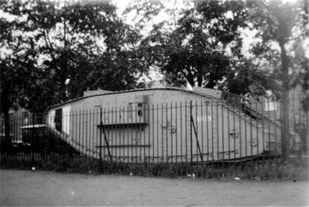 The tank at Bachelor's Acre 1935