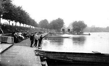 Windsor Promenade in the early 1900s