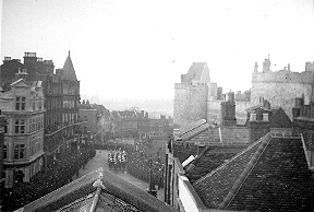 George VI Funeral. View to west